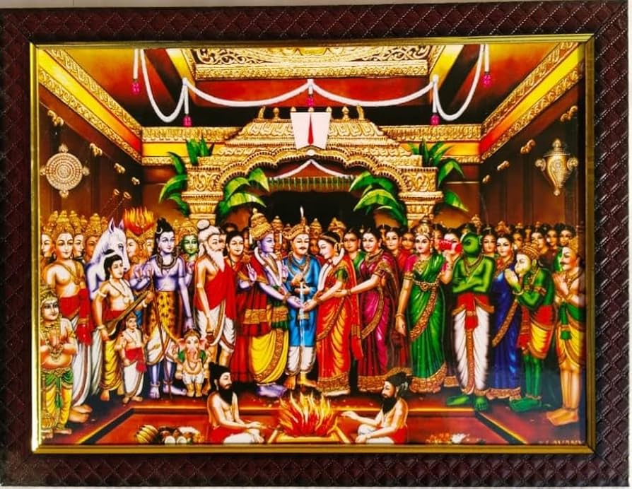 TIRUPATI BALAJI SRINIVASA KALYANAM PLAIN MATT